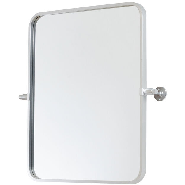 Everly 24 X 20 inch Silver Mirror