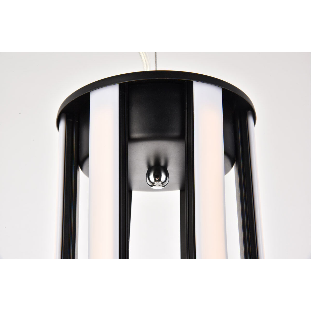 Dahlia LED 26.6 inch Black Pendant Ceiling Light