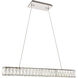Monroe LED 31 inch Chrome Chandelier Ceiling Light