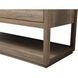 Larkin 60 X 22 X 34 inch Natural Oak Vanity Sink Set