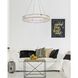 Monroe 1 Light 26 inch Gold Pendant Ceiling Light
