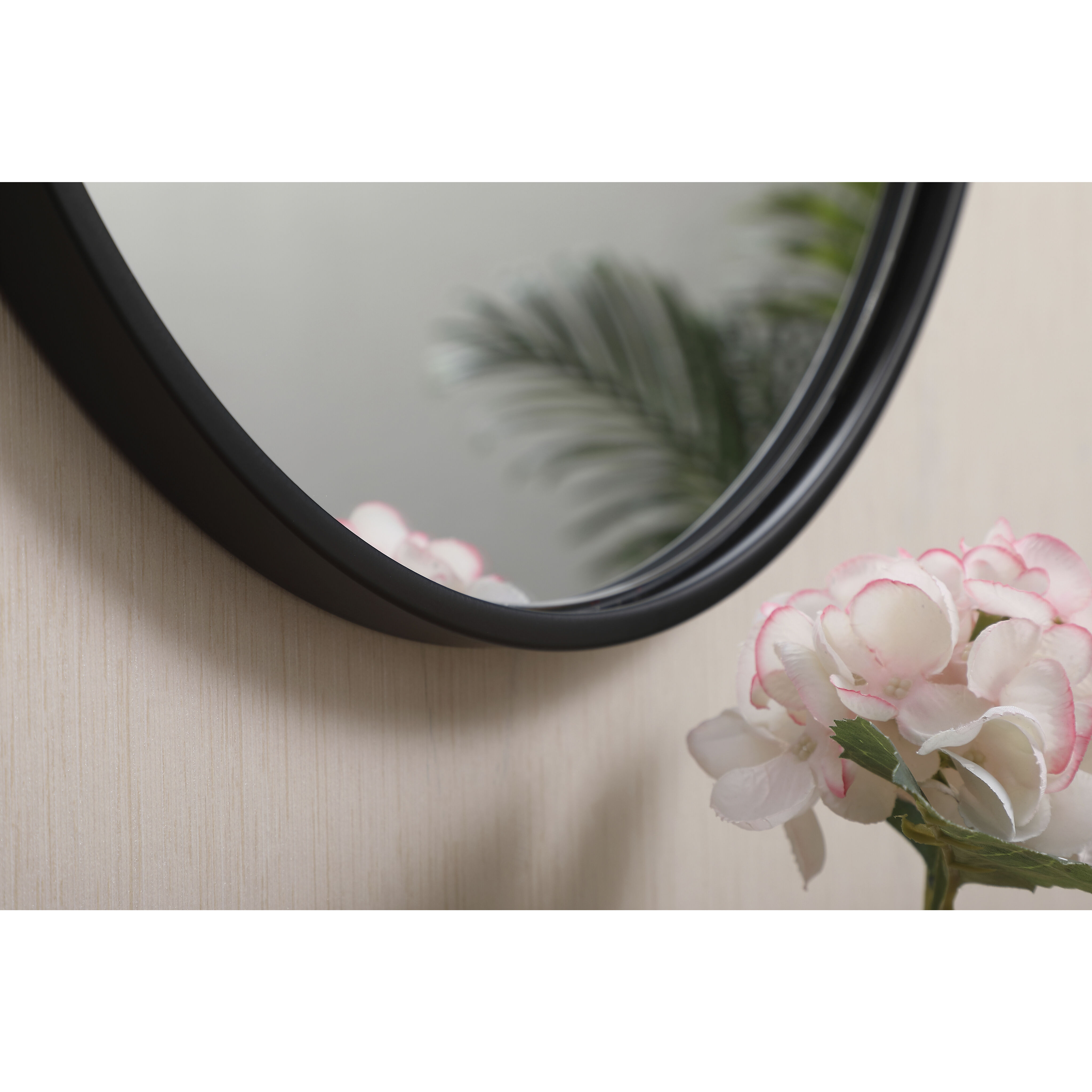 Eternity 18 X 18 inch Black Wall Mirror