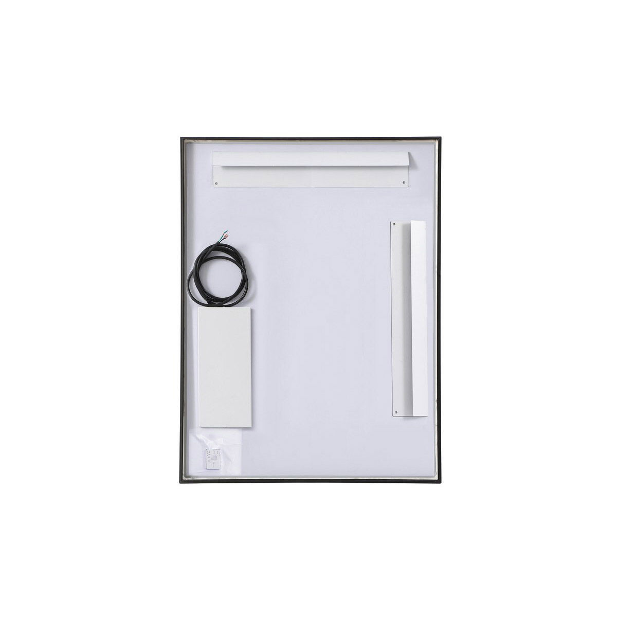 Pier 40 X 24 inch Black LED Mirror