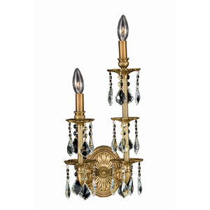 Marseille 2 Light 9 inch French Gold Wall Sconce Wall Light