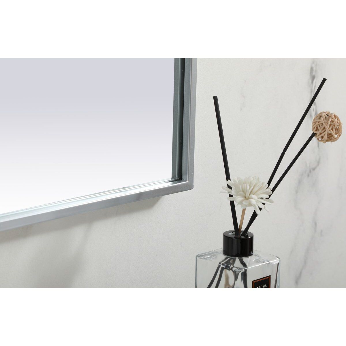 Blaire 39 X 24 inch Silver Mirror