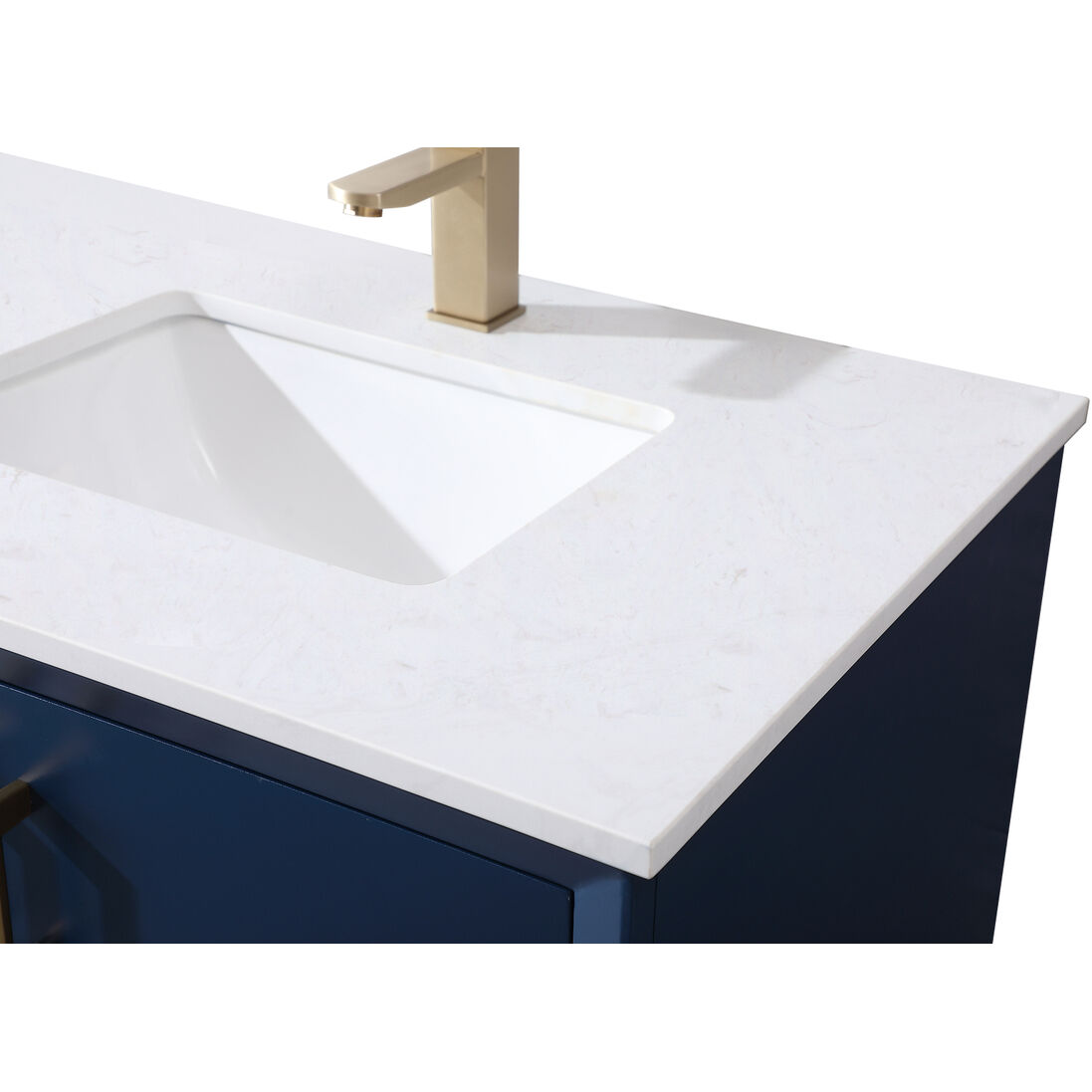 Hayes 72 X 22 X 35 inch Blue Vanity Sink Set