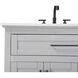 Remington 36 X 35 inch Grey Bathroom Vanity Cabinet
