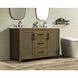 Alina 54 X 34 inch Hazel Oak Bathroom Vanity Cabinet