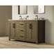 Alina 60 X 34 inch Hazel Oak Bathroom Vanity Cabinet