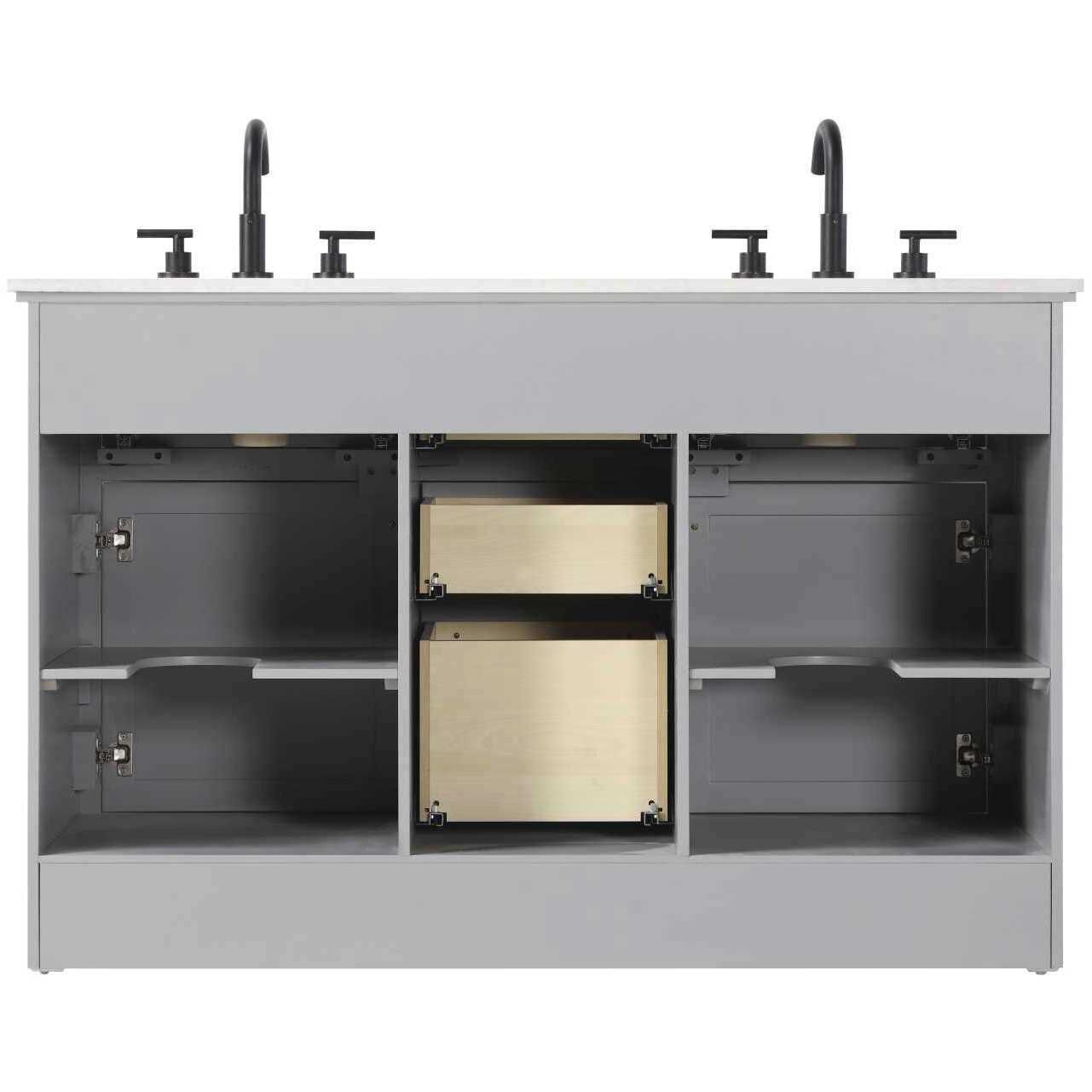 Remington 54 X 35 inch Grey Bathroom Vanity Cabinet in 2