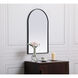 Ayra 40 X 24 inch Black Mirror in 24 x 40