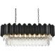 Willow 9 Light 14 inch Black Chandelier Ceiling Light