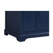 Franklin 36 X 22 X 35 inch Blue Bathroom Vanity Cabinet