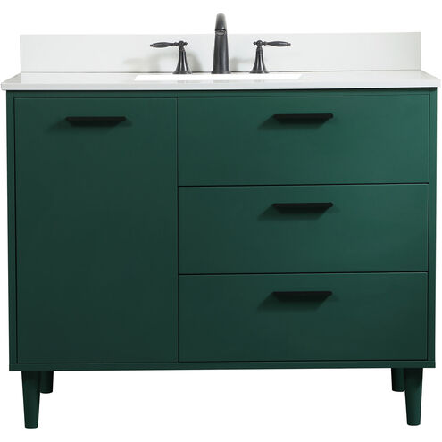 Baldwin 42 X 22 X 34 inch Green Vanity Sink Set