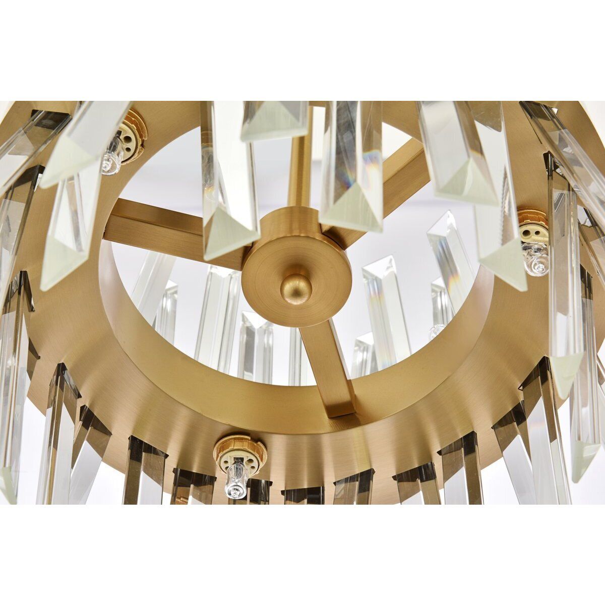 Serephina 6 Light 12 inch Satin Gold Pendant Ceiling Light