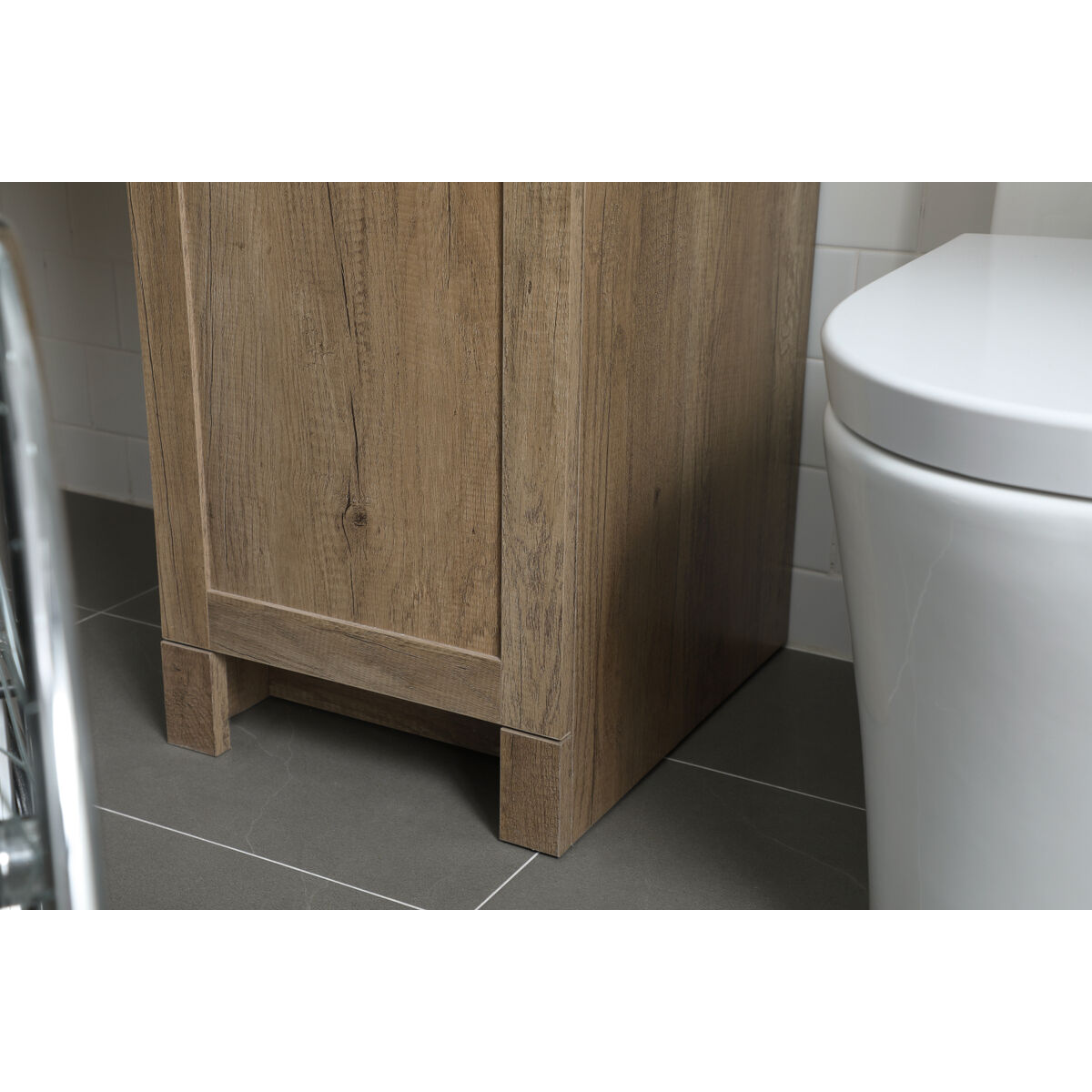 Cooper 60 X 19 X 34 inch Natural Oak Vanity Sink Set