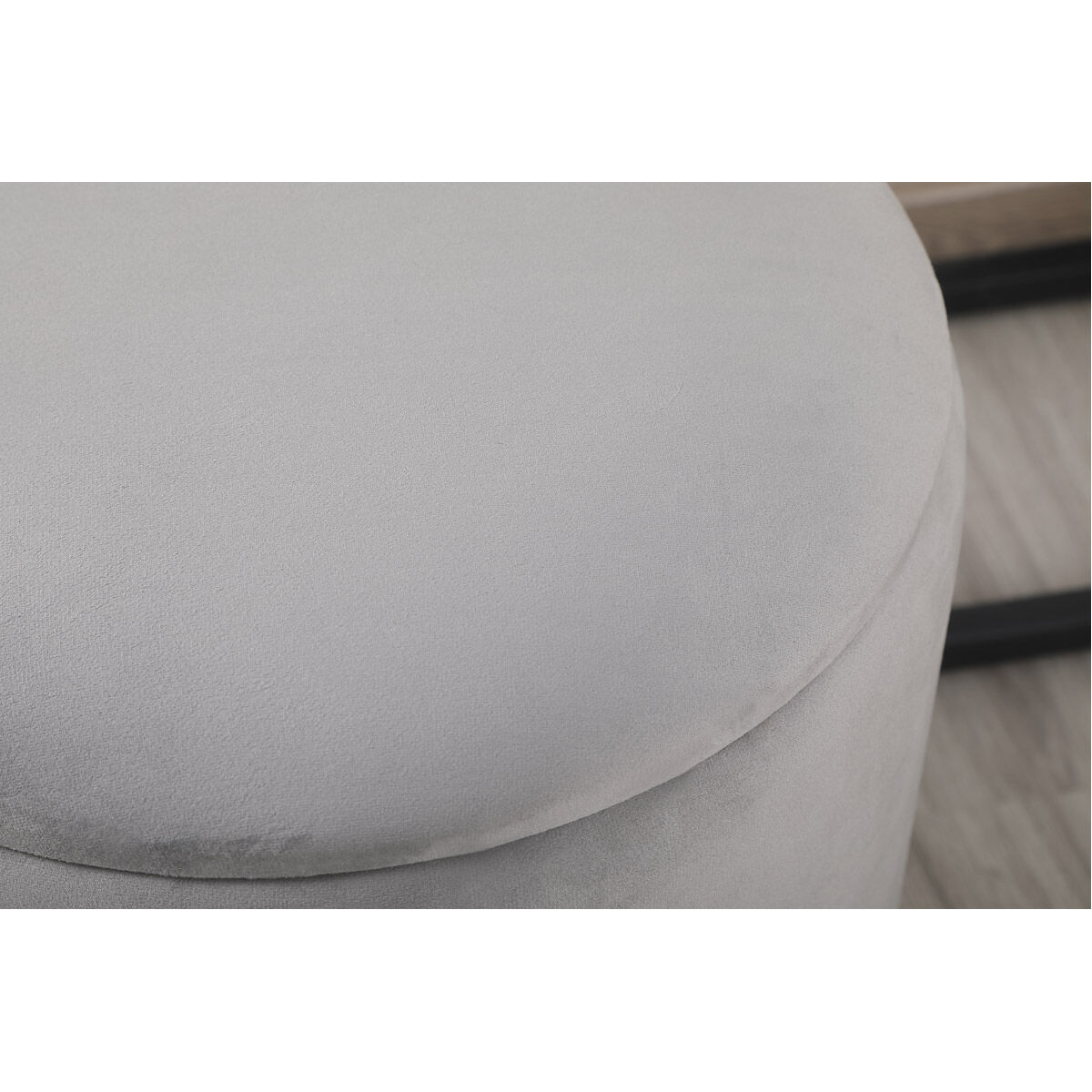 Ozman 17 inch Gray Stool