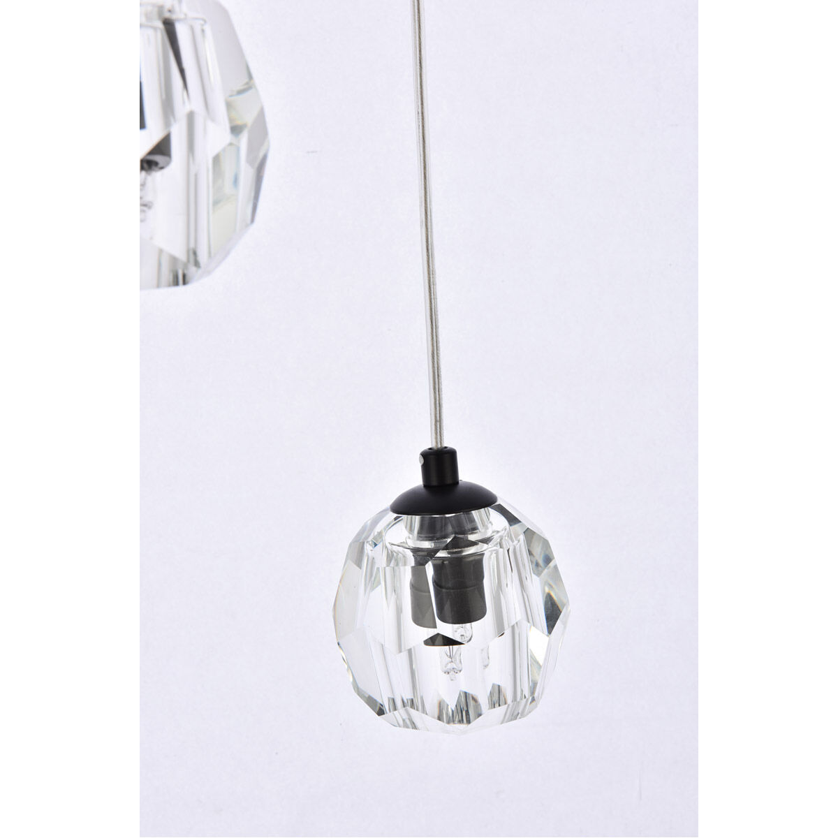 Eren 3 Light 12 inch Black Pendant Ceiling Light