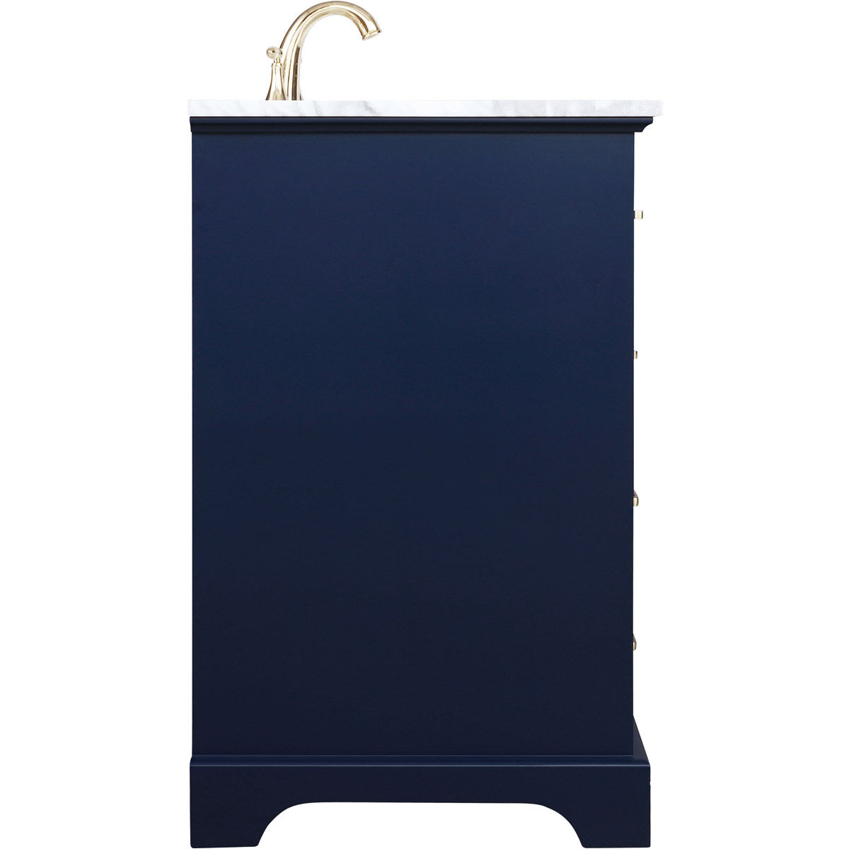 Americana 48 X 22 X 35 inch Blue Vanity Sink Set