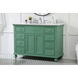 Otto 48 X 21 X 35 inch Vintage Mint Vanity Sink Set