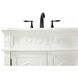 Danville 66 X 36 inch Antique White Bathroom Vanity Cabinet