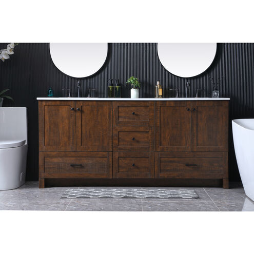 Soma 72 X 19 X 34 inch Expresso Vanity Sink Set