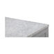 Franklin 60 X 22 X 35 inch Grey Bathroom Vanity Cabinet