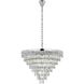 Josephine 29 Light 36 inch Chrome Chandelier Ceiling Light