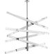 Ari 12 Light 17.5 inch Chrome Pendant Ceiling Light