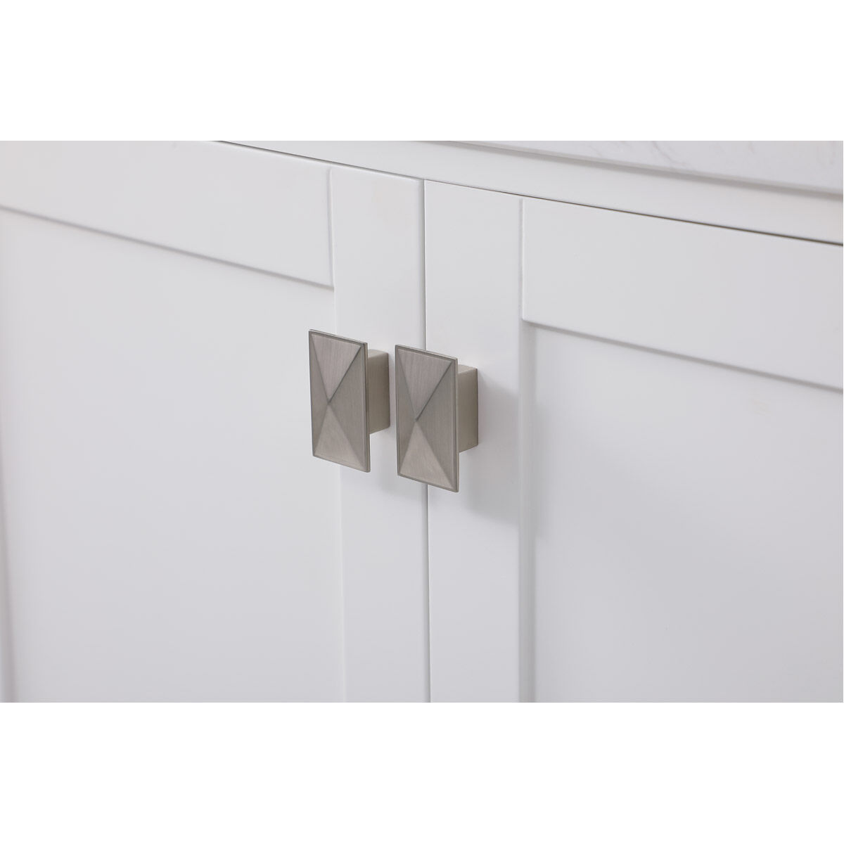 Irene 72 X 22 X 34 inch White Vanity Sink Set