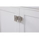Irene 72 X 22 X 34 inch White Vanity Sink Set