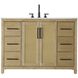 Alina 48 X 34 inch Linen Oak Bathroom Vanity Cabinet