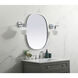 Brynn 30 X 24 inch Silver Mirror in 24 x 30