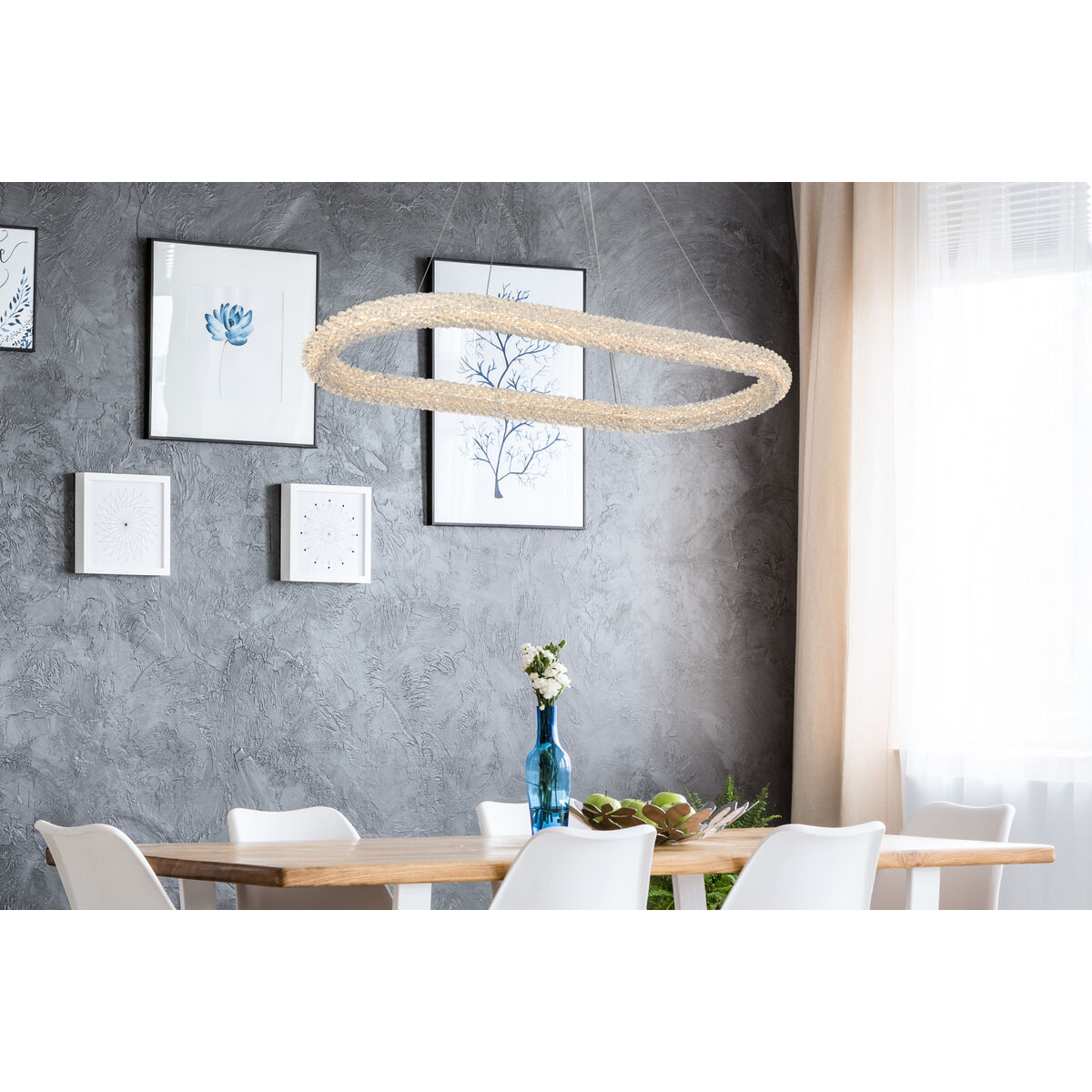 Bowen 1 Light 18 inch Satin Gold Chandelier Ceiling Light