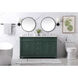 Wesley 60 X 22 X 35 inch Black Vanity Sink Set