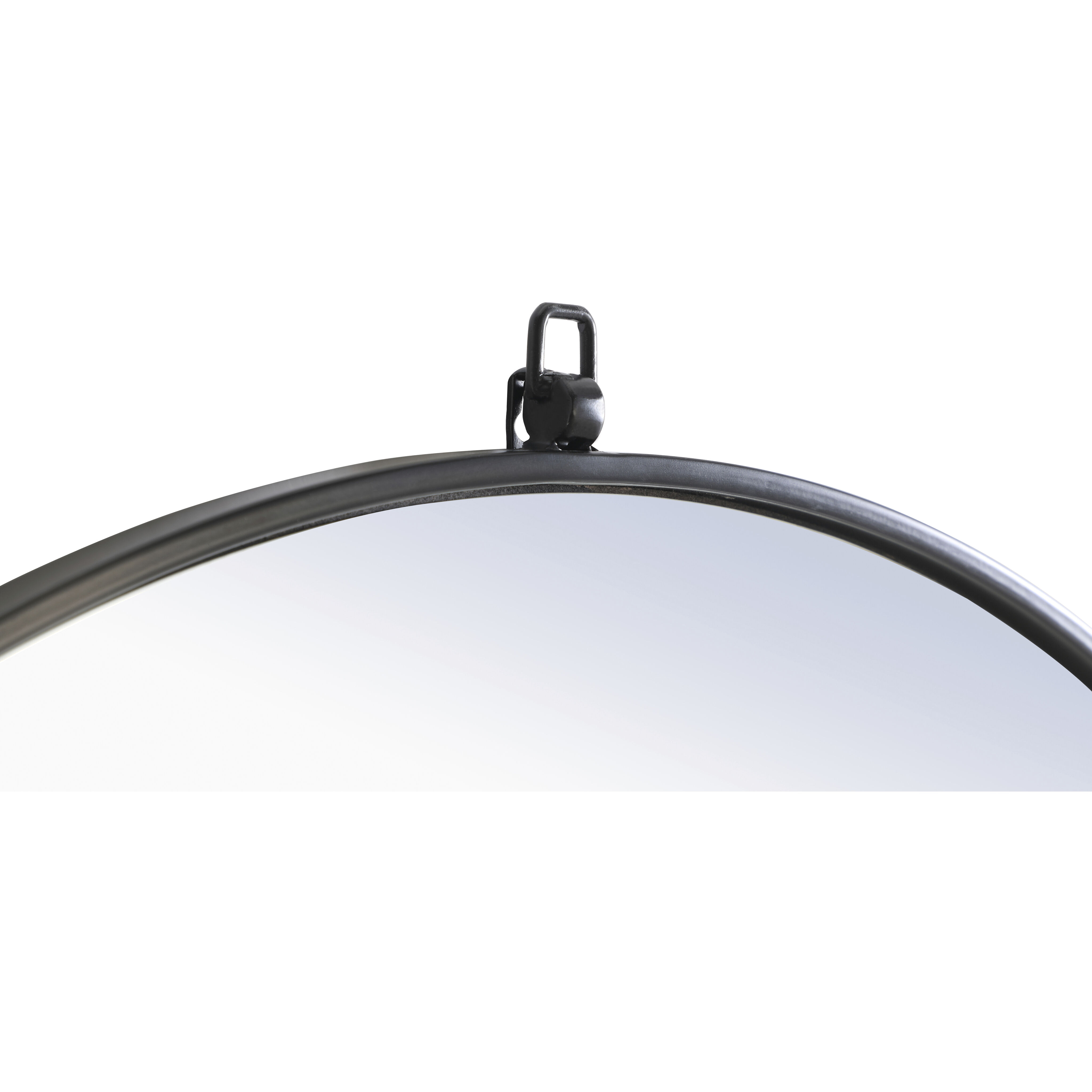 Eternity 28 X 28 inch Black Wall Mirror