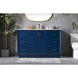 Hayes 54 X 22 X 35 inch Blue Vanity Sink Set