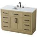 Alden 48 X 35 inch Honey Brown Bathroom Vanity Cabinet