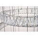 Monroe LED 34 inch Chrome Chandelier Ceiling Light