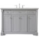 Clarence 48 X 22 X 35 inch Grey Vanity Sink Set