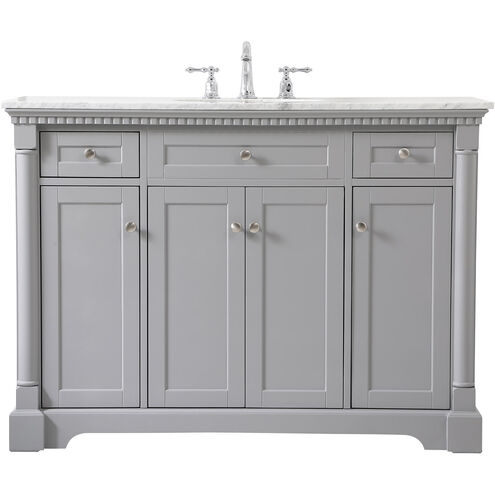 Clarence 48 X 22 X 35 inch Grey Vanity Sink Set