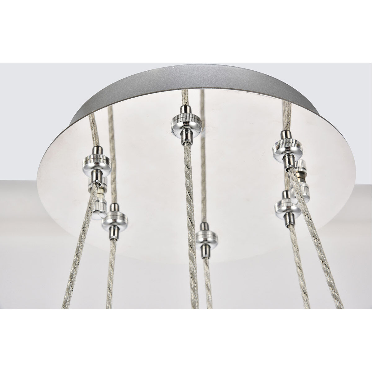 Monroe LED 18 inch Chrome Pendant Ceiling Light