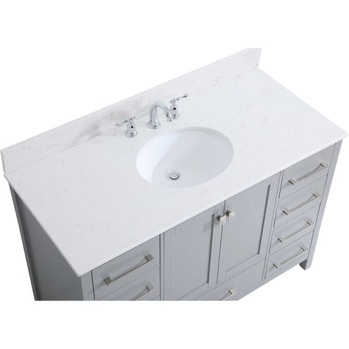 Irene 48 X 22 X 34 inch Gray Vanity Sink Set