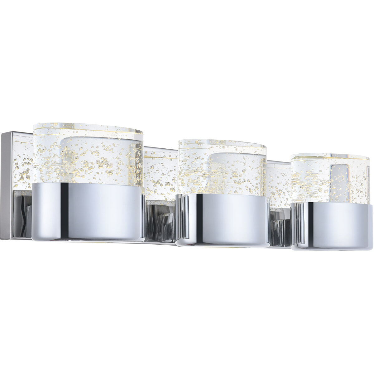 Pollux LED 19.21 inch Chrome Wall Sconce Wall Light