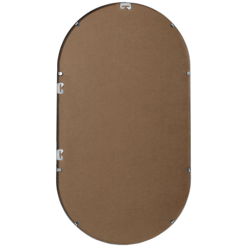 Asha 36 X 20 inch Silver Mirror in 20 x 36