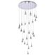 Amherst 25 Light 42 inch Chrome Chandelier Ceiling Light