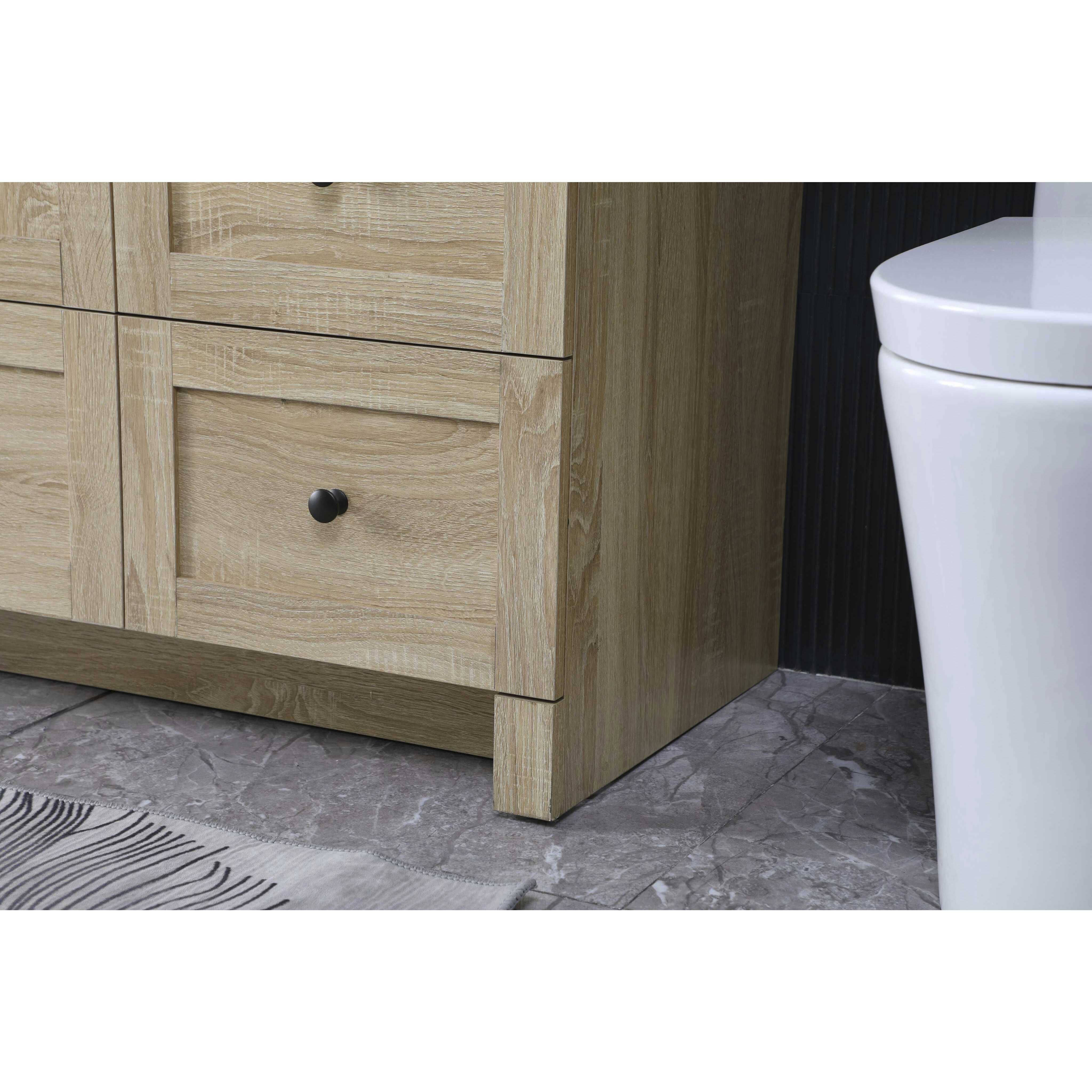 Soma 60 X 34 inch Mango Wood Bathroom Vanity Cabinet