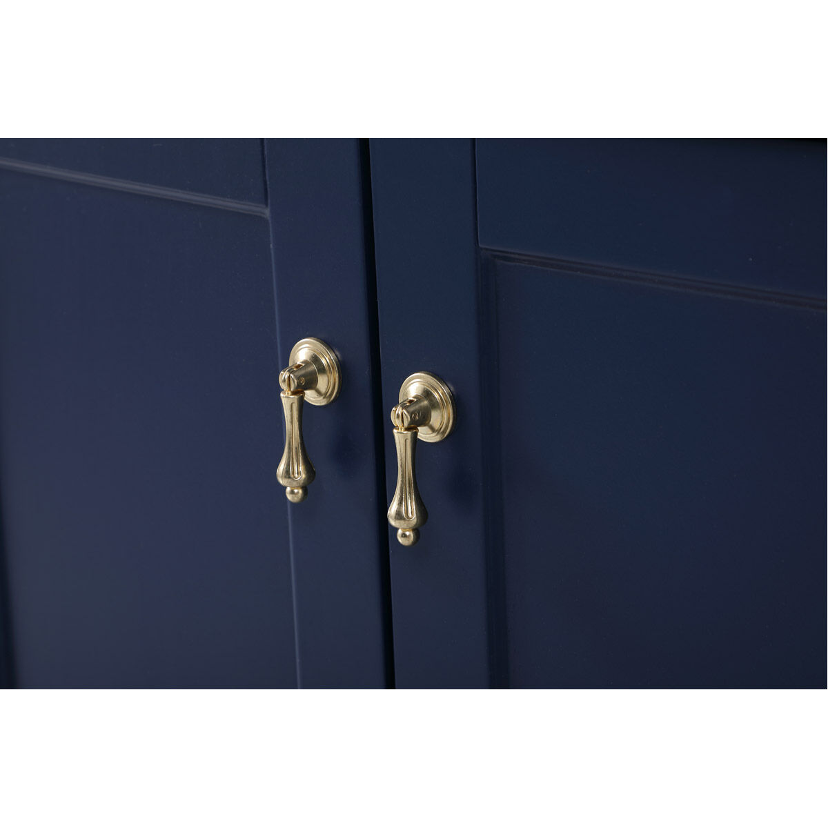 Lexington 60 X 21.5 X 35 inch Blue Vanity Sink Set