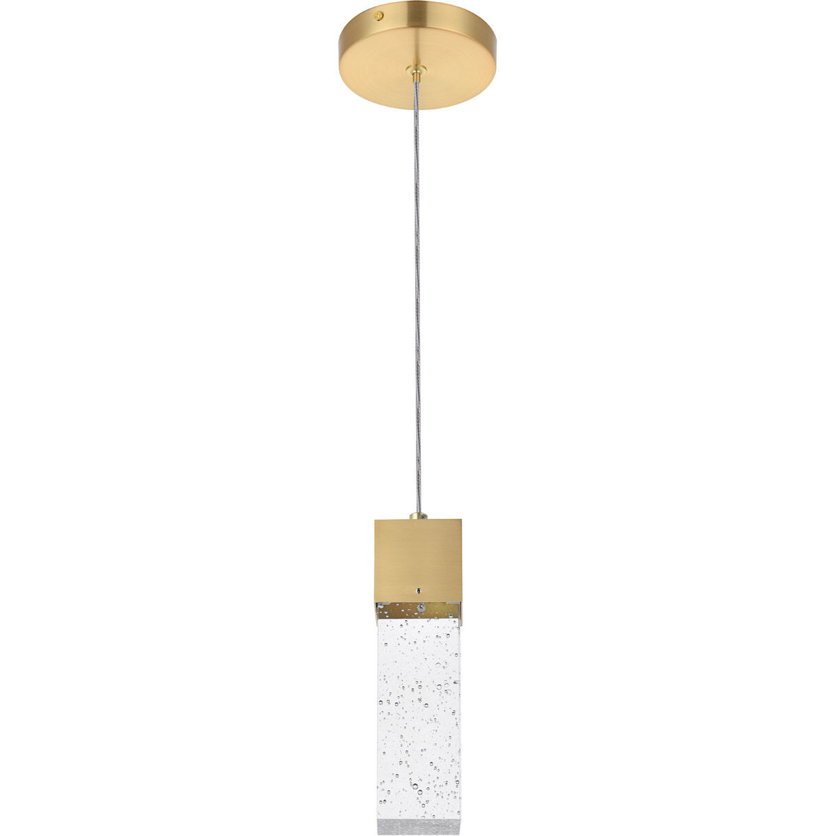 Novastella LED 5 inch Gold Pendant Ceiling Light
