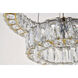 Monroe LED 18 inch Gold Pendant Ceiling Light